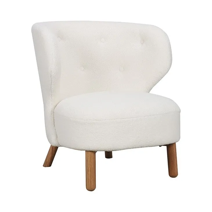 Granular plush lounge chair002