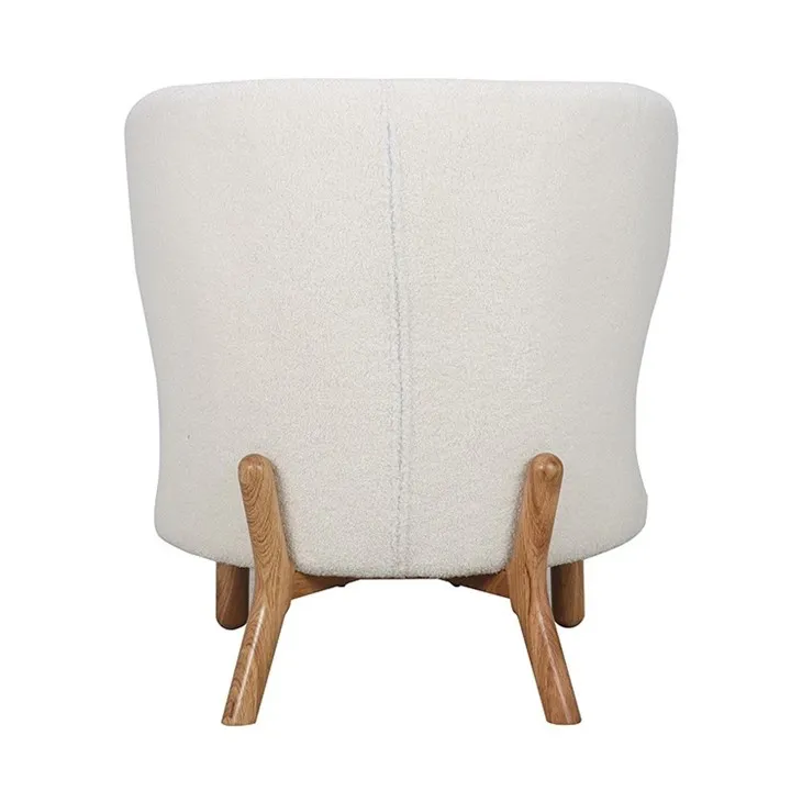 Granular plush lounge chair005